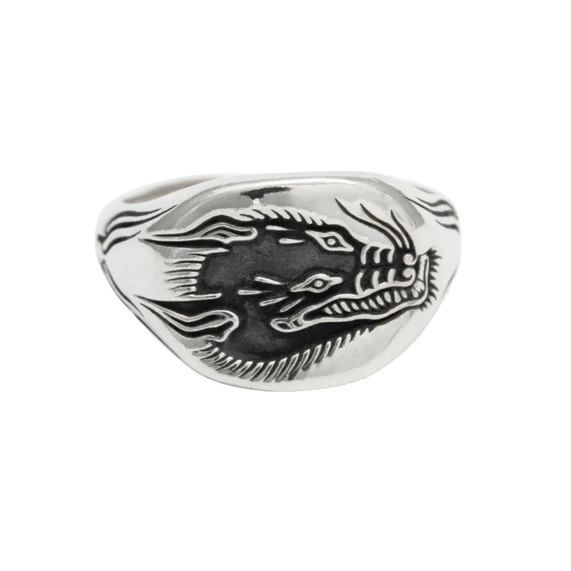 Dragon-Dog Signet Ring