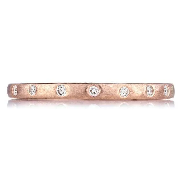 Dunes Narrow Diamond Brushed Band