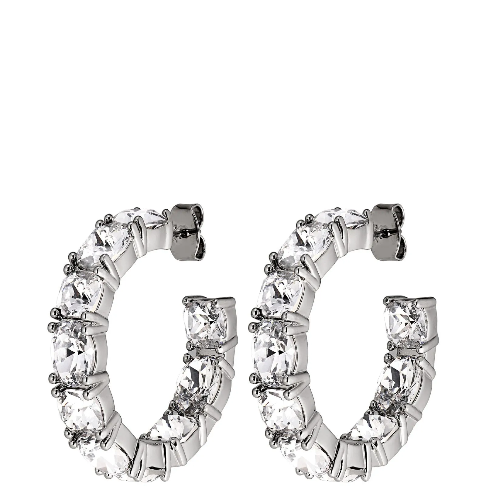 Dyrberg Kern Gretia Silver Earrings - Clear