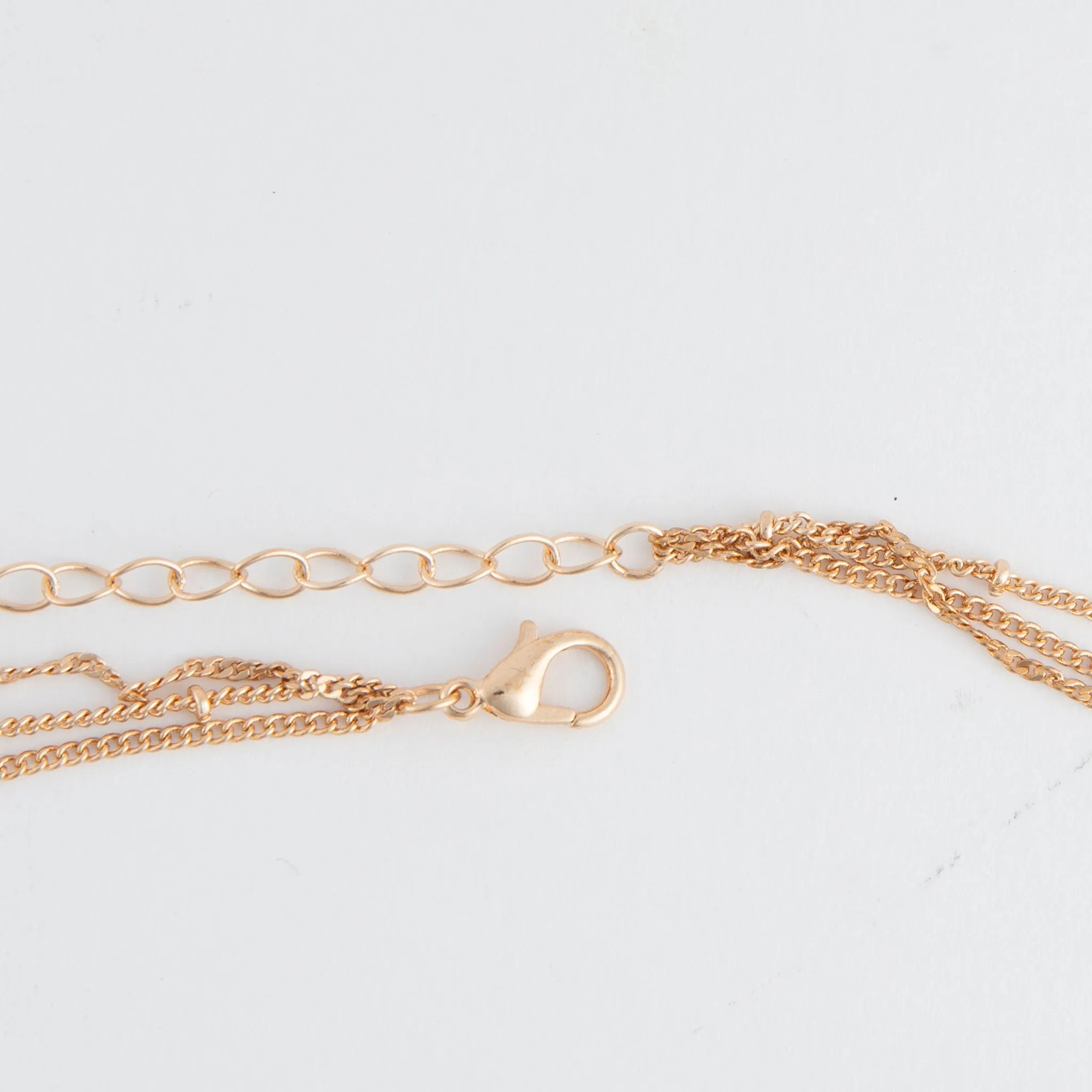 Eden Layered Disc Pendant Necklace