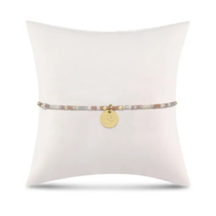 egirl Hope Unwritten Bracelet - Say It Ain't Snow - be you. Small Gold Disc