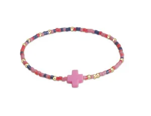 egirl Hope Unwritten Signature Cross Bracelet - You're Gum-Believable