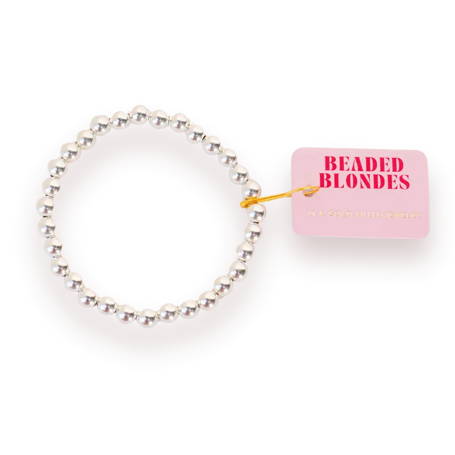 Elastic Bracelet, 7.25" (gold or silver)