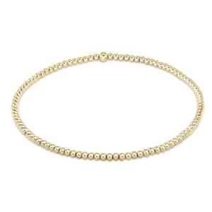 ENewton Classic Gold 2mm Bead Bracelet