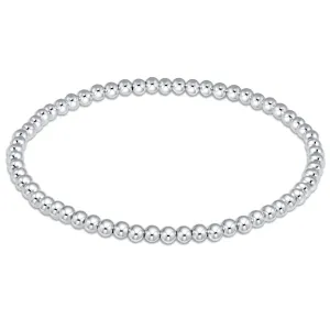enewton classic sterling 3mm bead bracelet