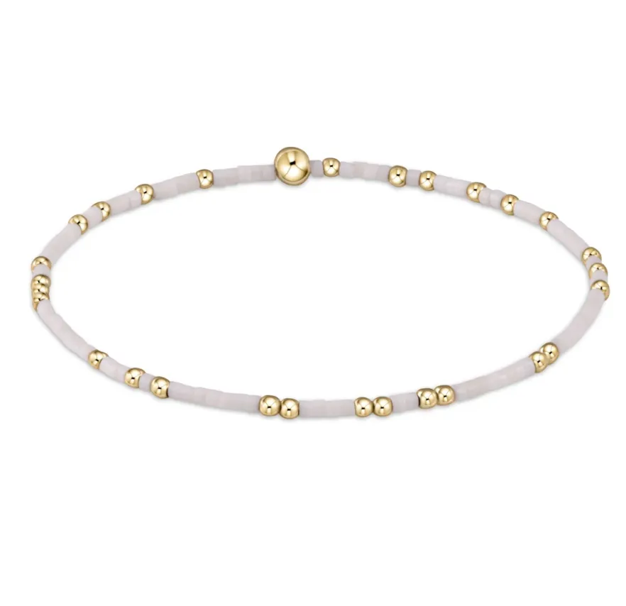 ENewton Hope Unwritten Bracelet - White