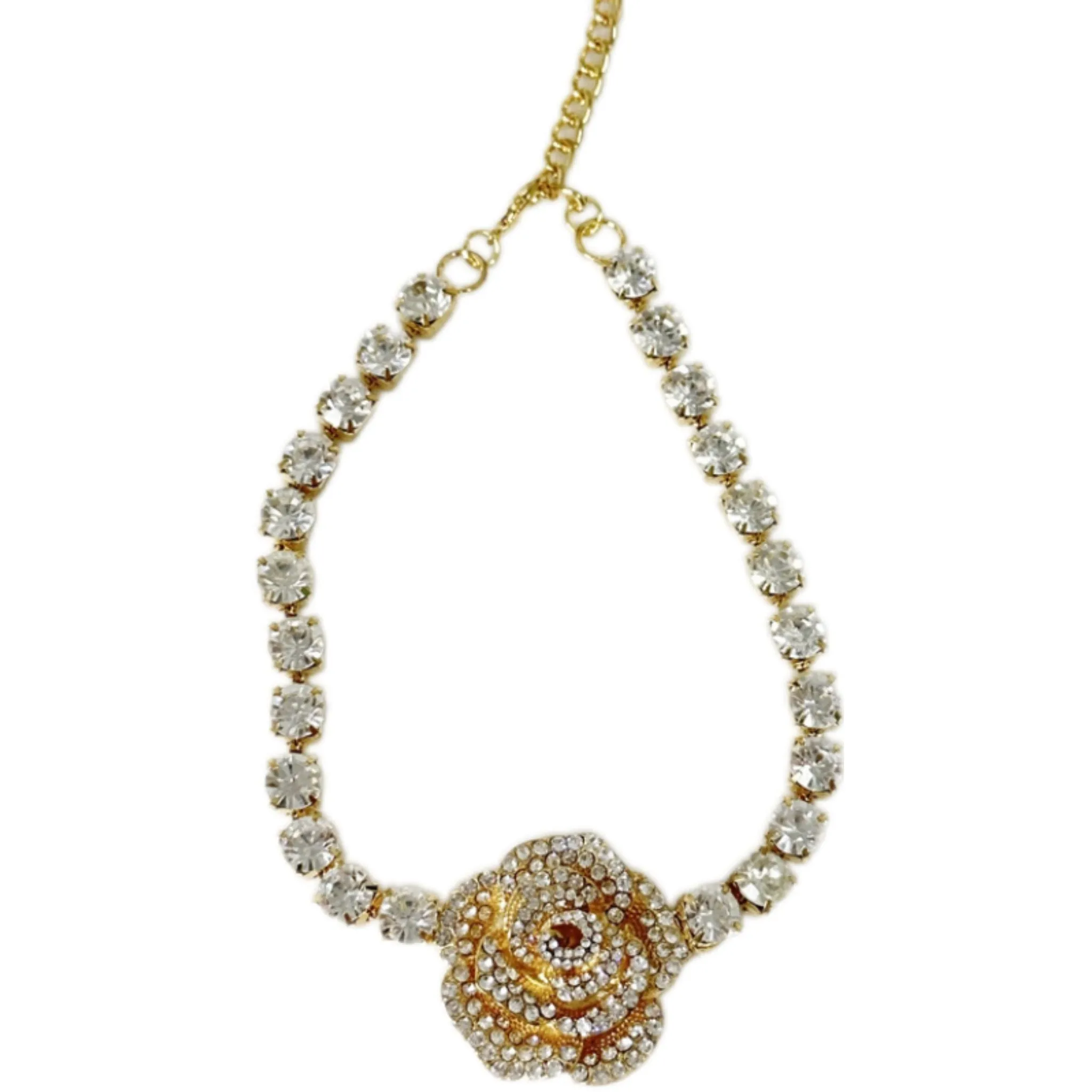 Eternal Rose Diamond Choker - Solo Chain