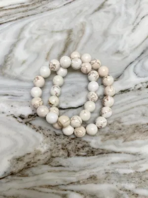 EThe Creme Grande beaded bracelet
