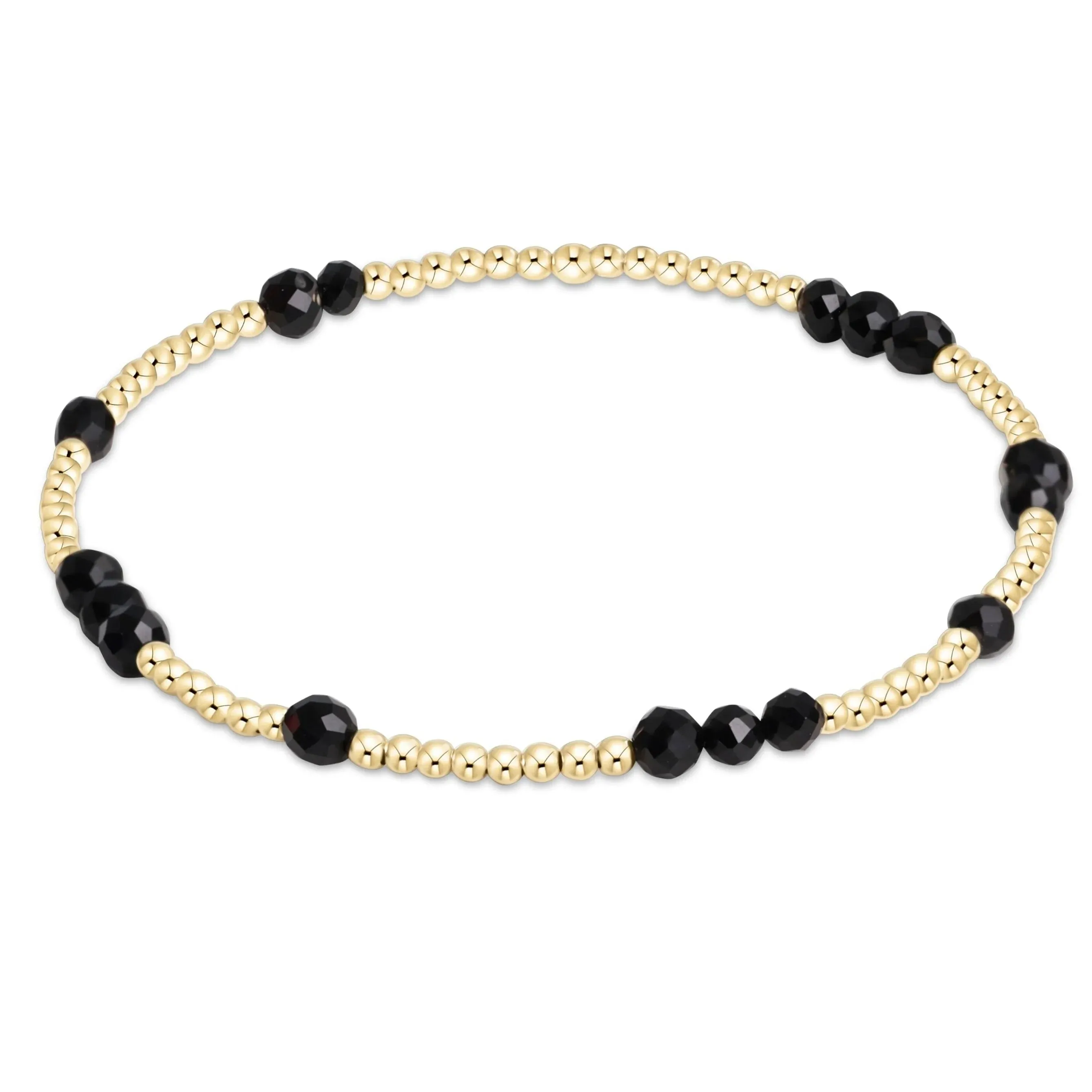 Extend Hope Unwritten Gemstone Bracelet - Faceted Onyx