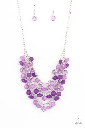 Fairytale Timelessness Purple Paparazzi Necklace