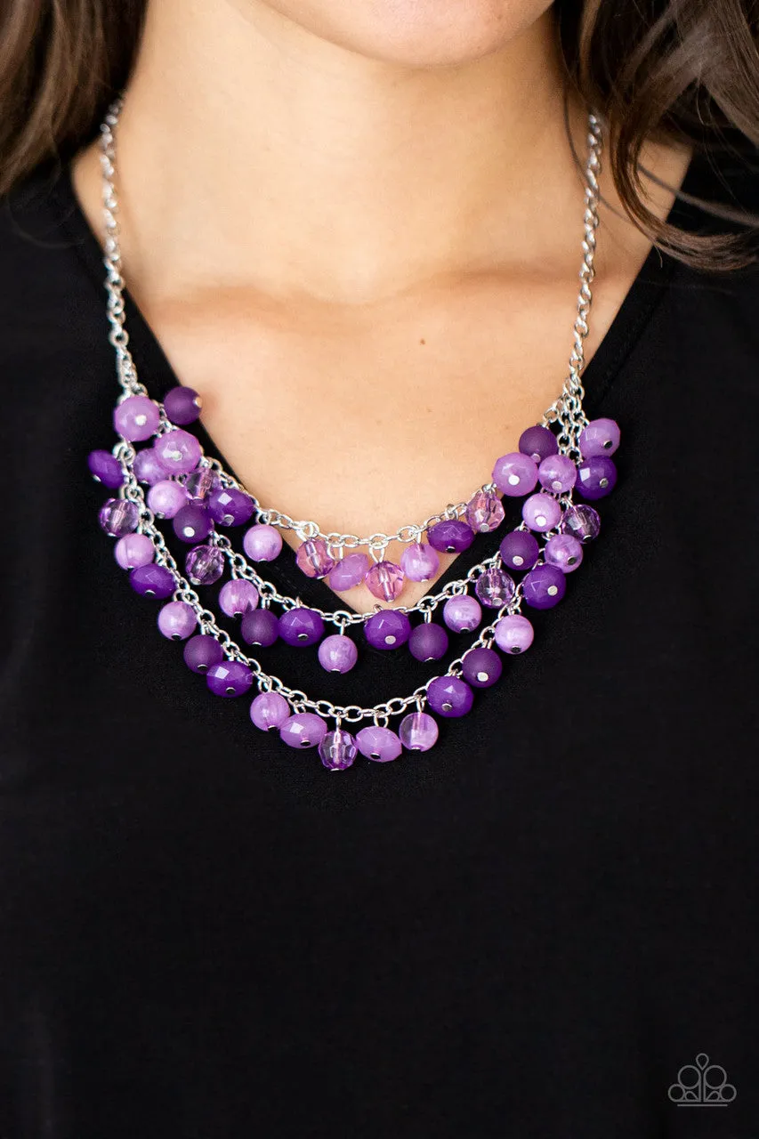 Fairytale Timelessness Purple Paparazzi Necklace
