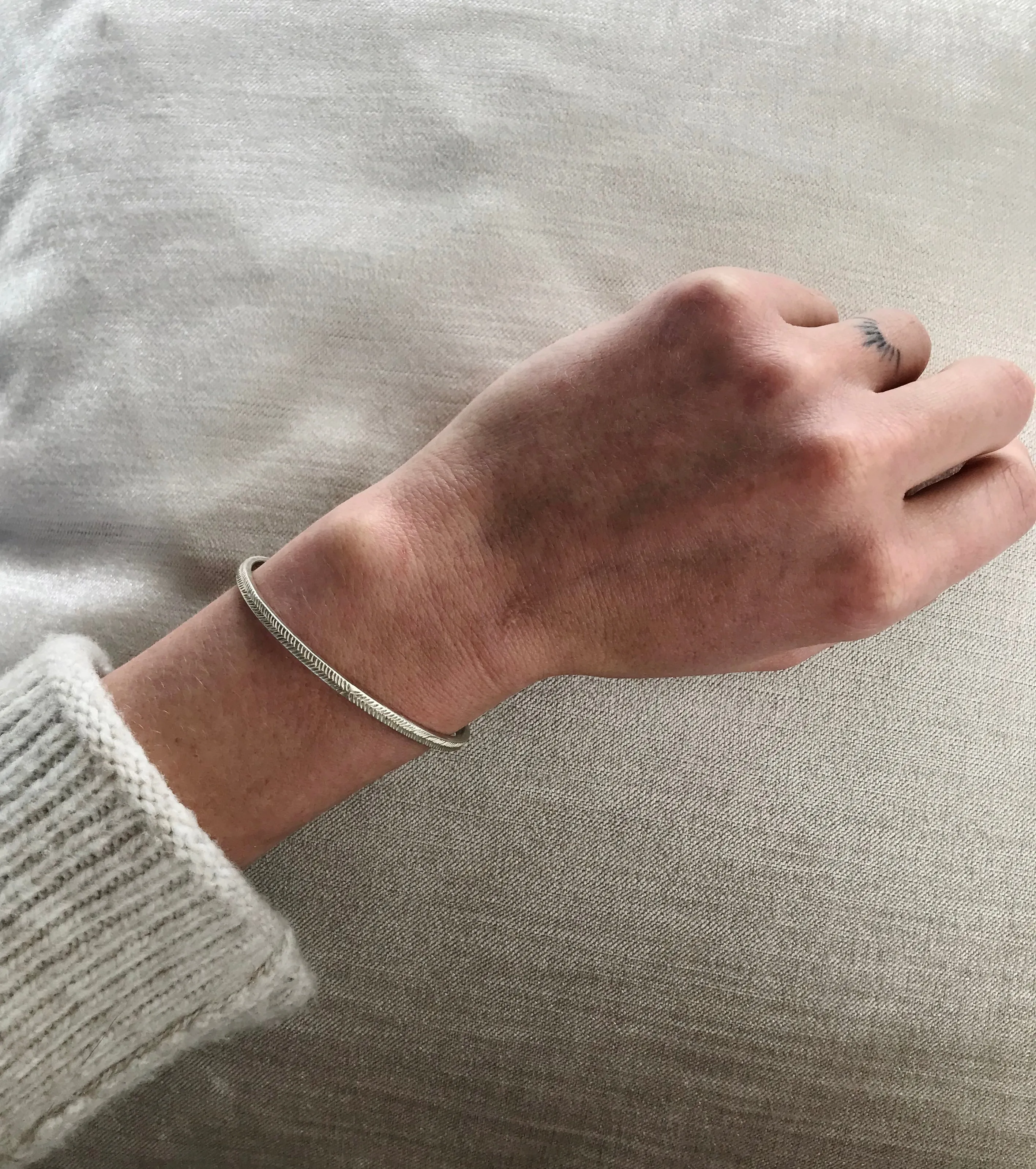 Feather Cuff Bracelet