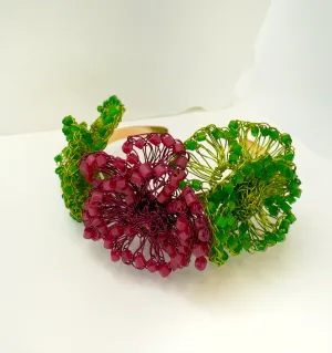 Florata Maxi Bloom Bracelet – Adjustable & Handcrafted Crochet