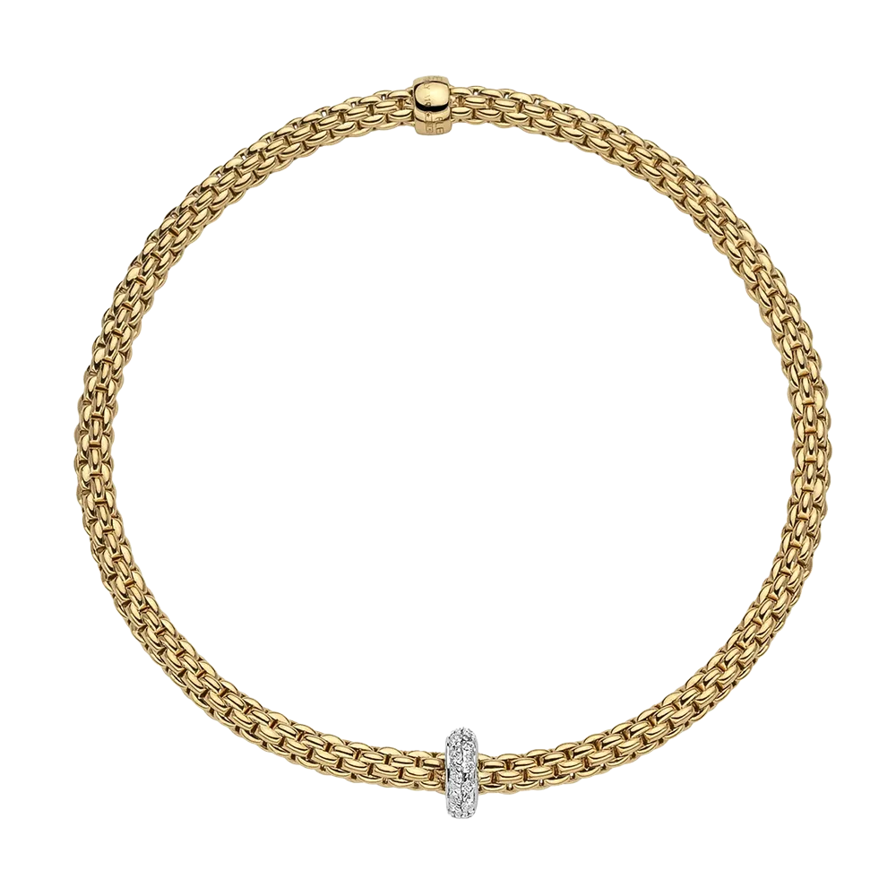FOPE Prima Flex'it Bracelet with Diamonds