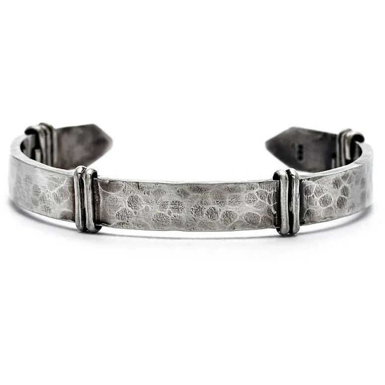 Forged Antiqued Cuff Bracelet