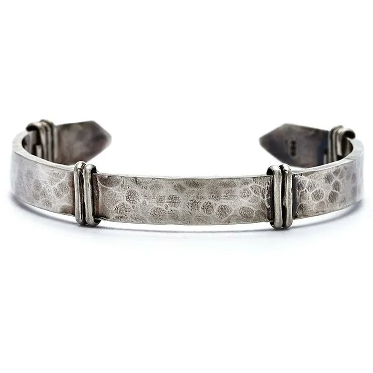 Forged Antiqued Cuff Bracelet