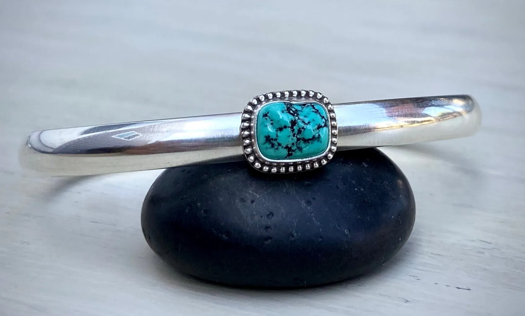 Fox Turquoise Stacker Cuff