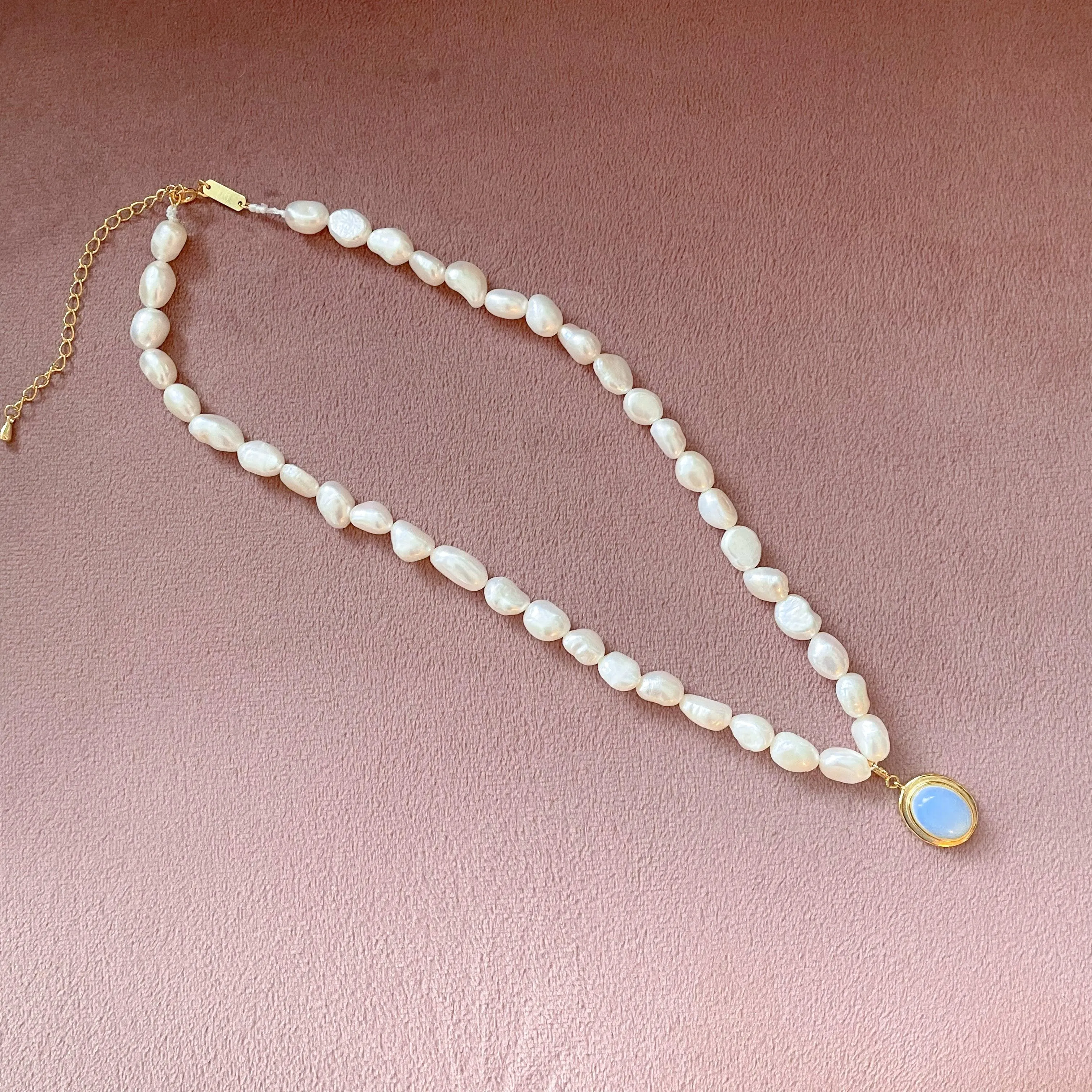 Freshwater Pearl Choker Necklace | 925 Sterling Silver