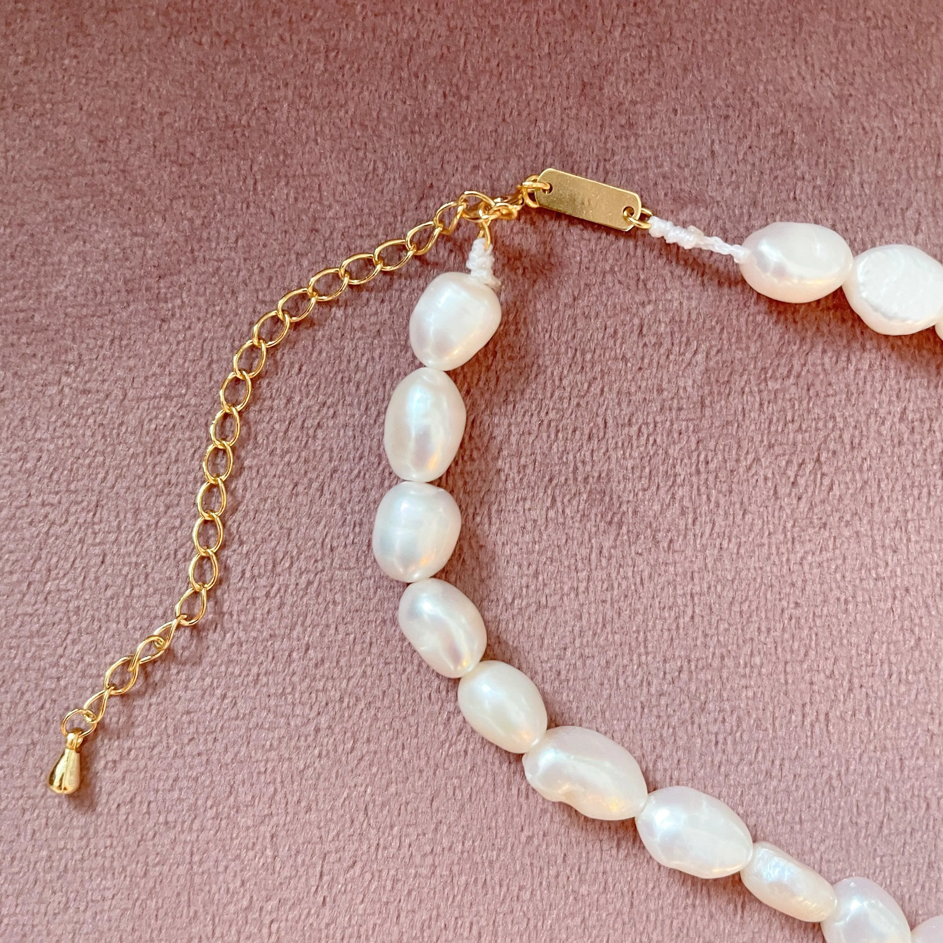 Freshwater Pearl Choker Necklace | 925 Sterling Silver