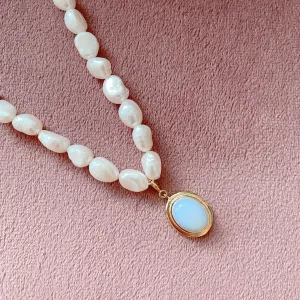 Freshwater Pearl Choker Necklace | 925 Sterling Silver