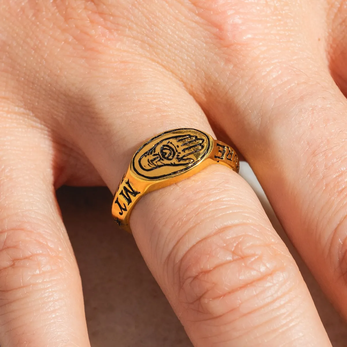 Future In My Hands Signet Ring