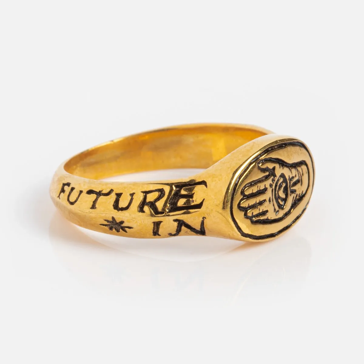 Future In My Hands Signet Ring