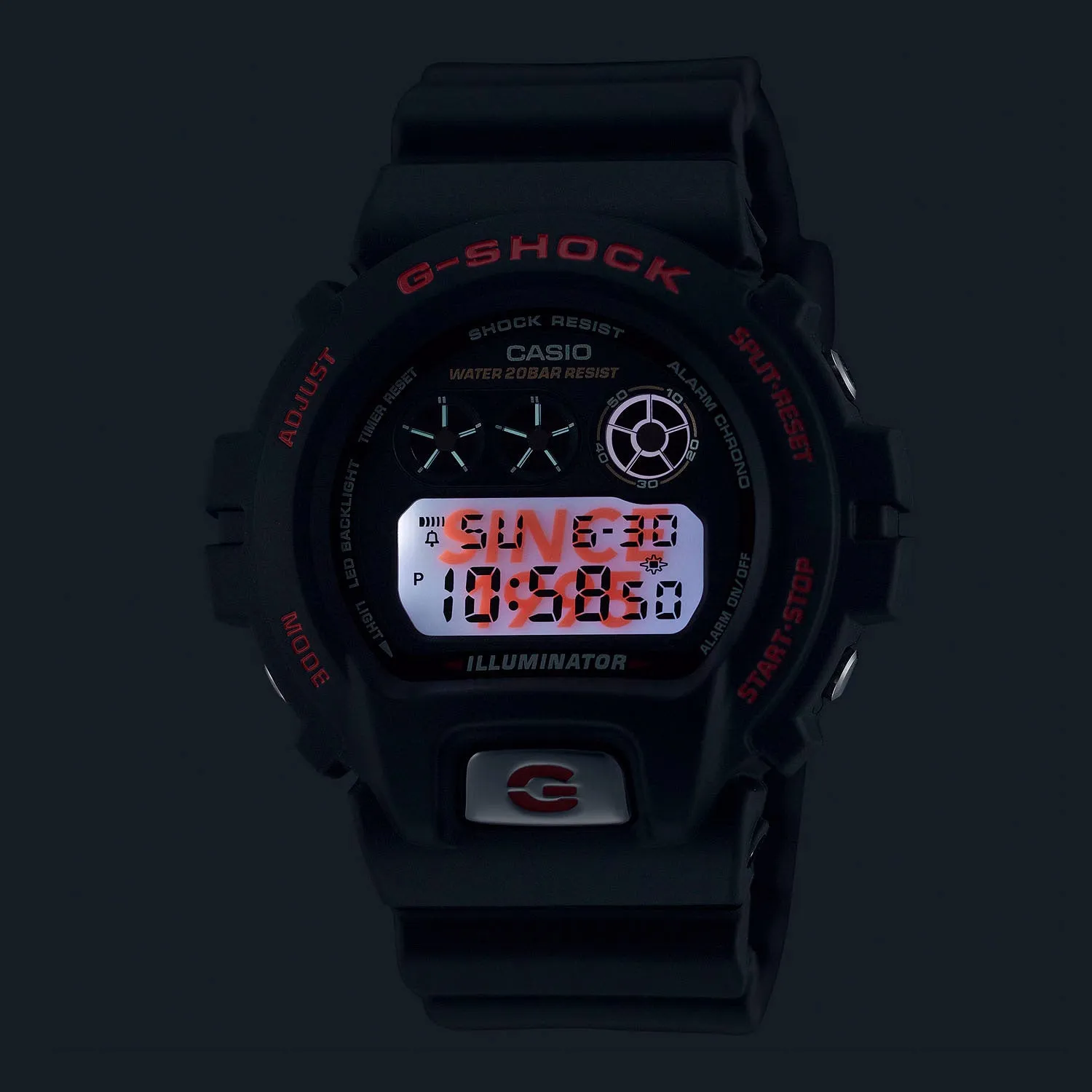 G-Shock 6900 Series Digital Quartz – DW-6900TR-1