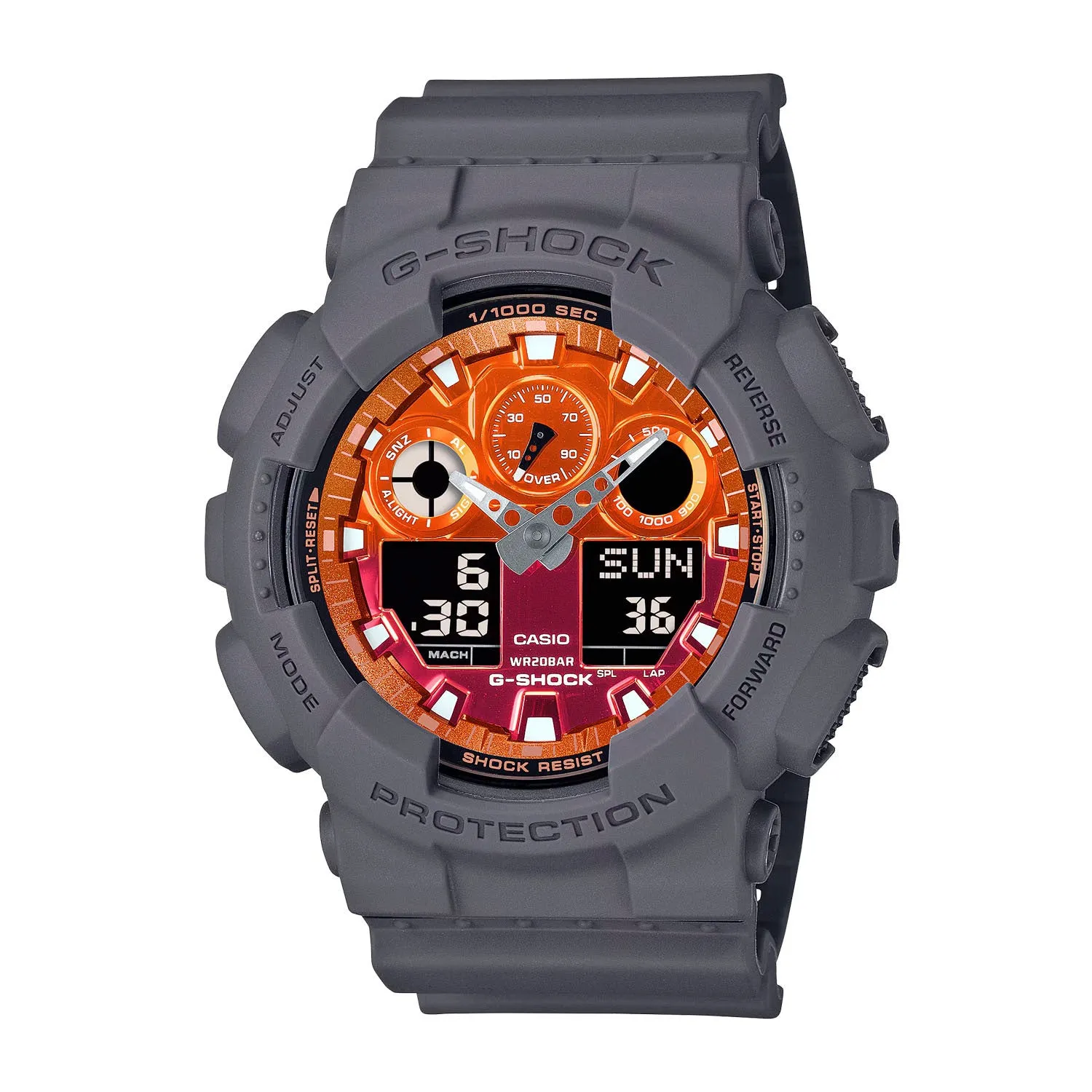 G-Shock Analog-Digital Quartz – GA100FL-8A