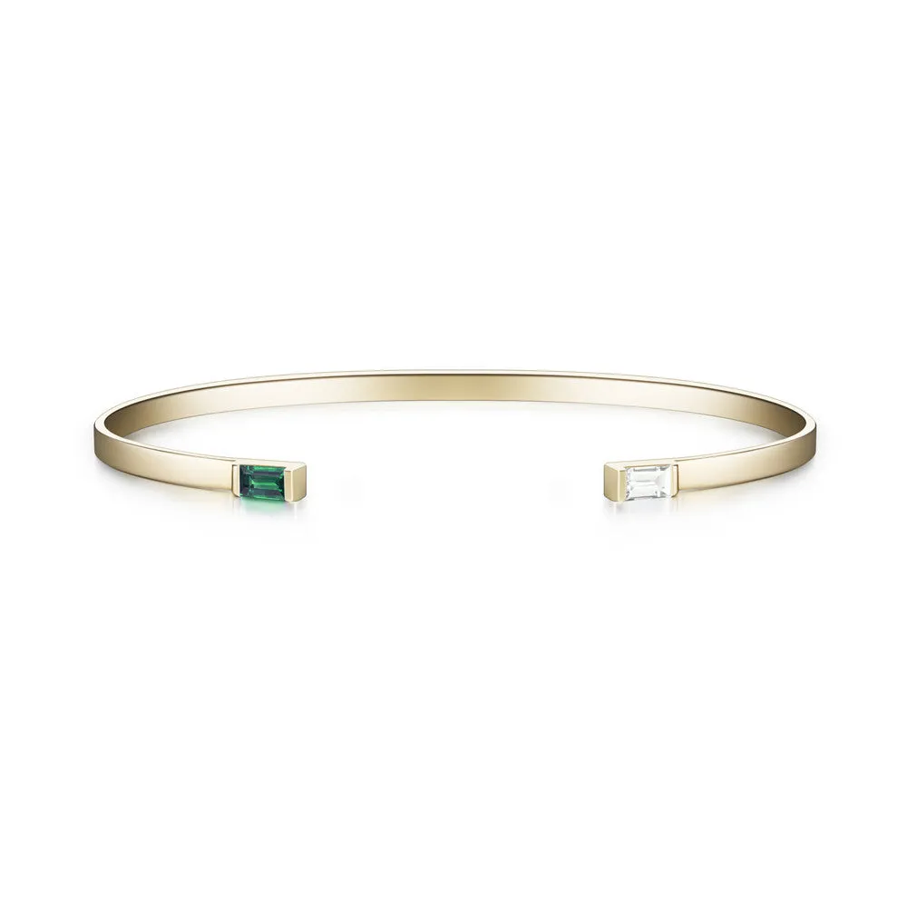 Gaia Cuff | Emerald