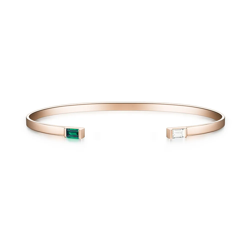 Gaia Cuff | Emerald