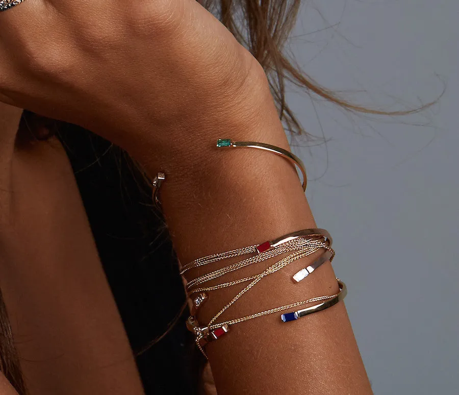 Gaia Cuff | Emerald