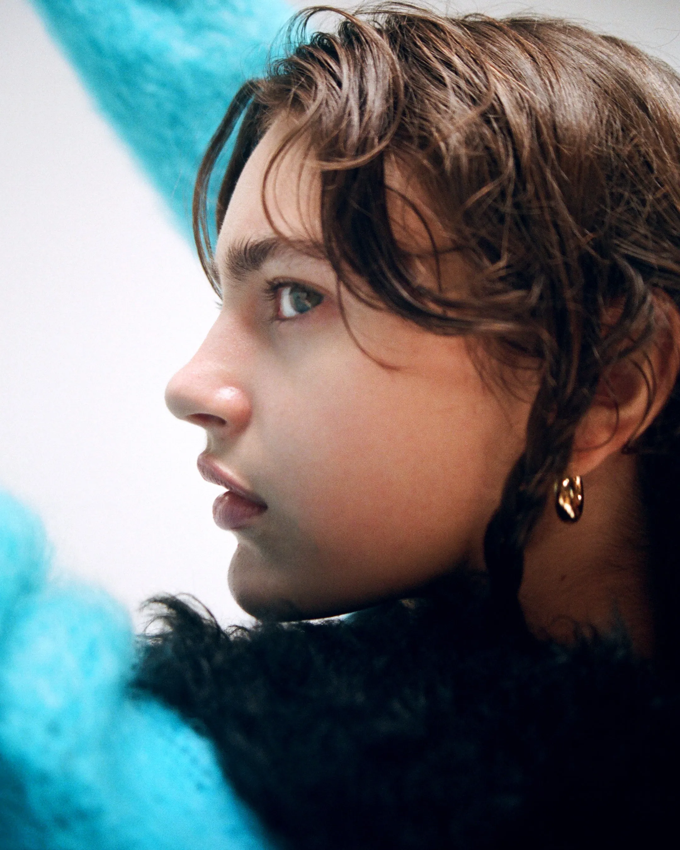 Gold Chunky Hoops