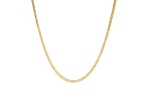 Gold Herringbone Chain