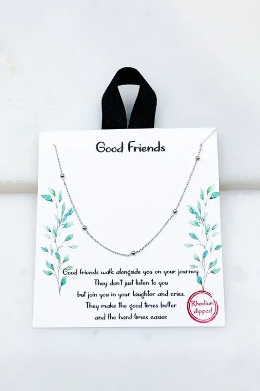 Good Friends Necklace