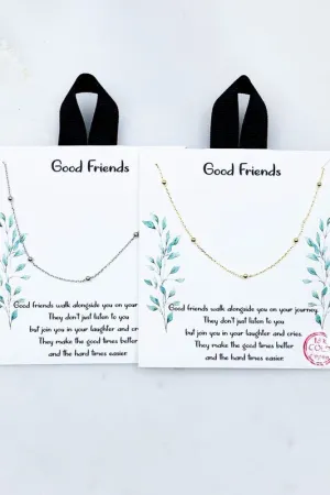 Good Friends Necklace