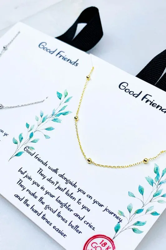 Good Friends Necklace