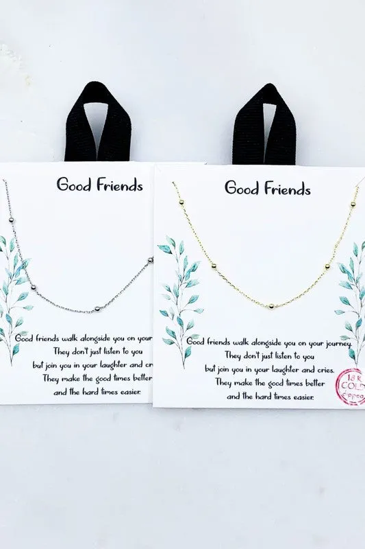Good Friends Necklace