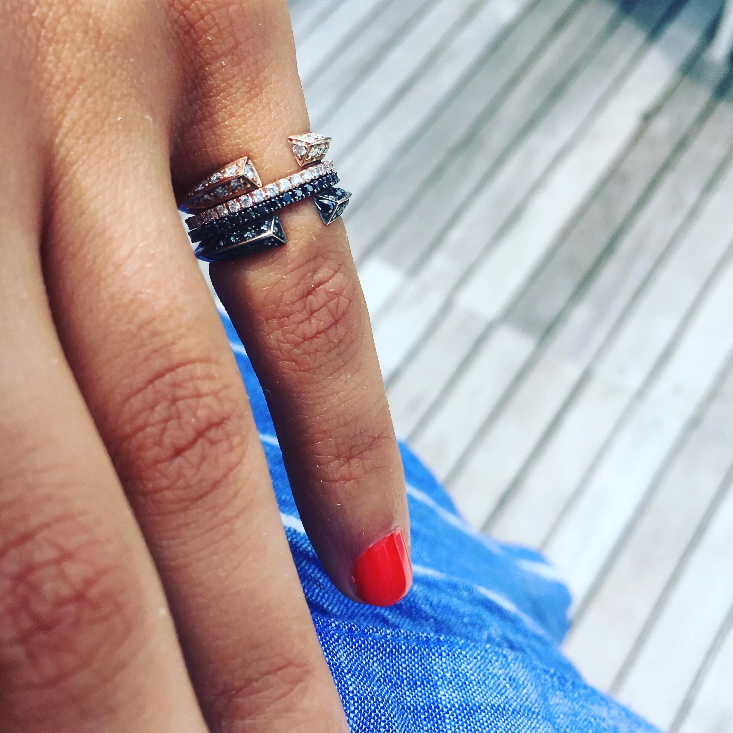 Greta Ring | White Diamonds
