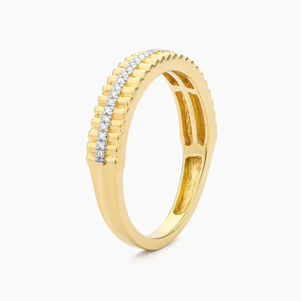 Groovy Bar Stackable Ring