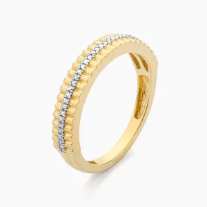 Groovy Bar Stackable Ring