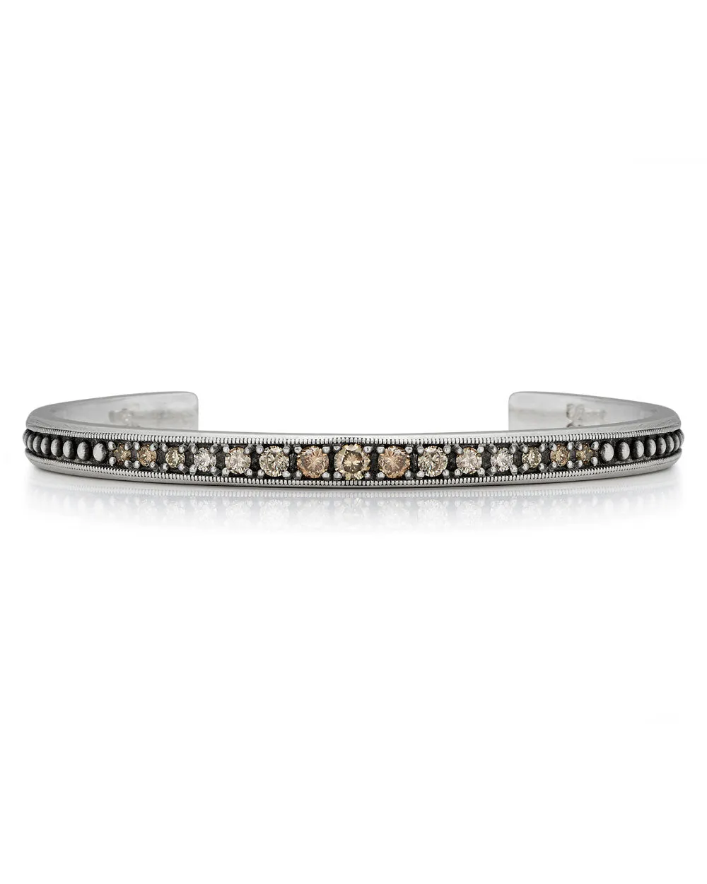 Hala Champagne Diamond Medium Cuff