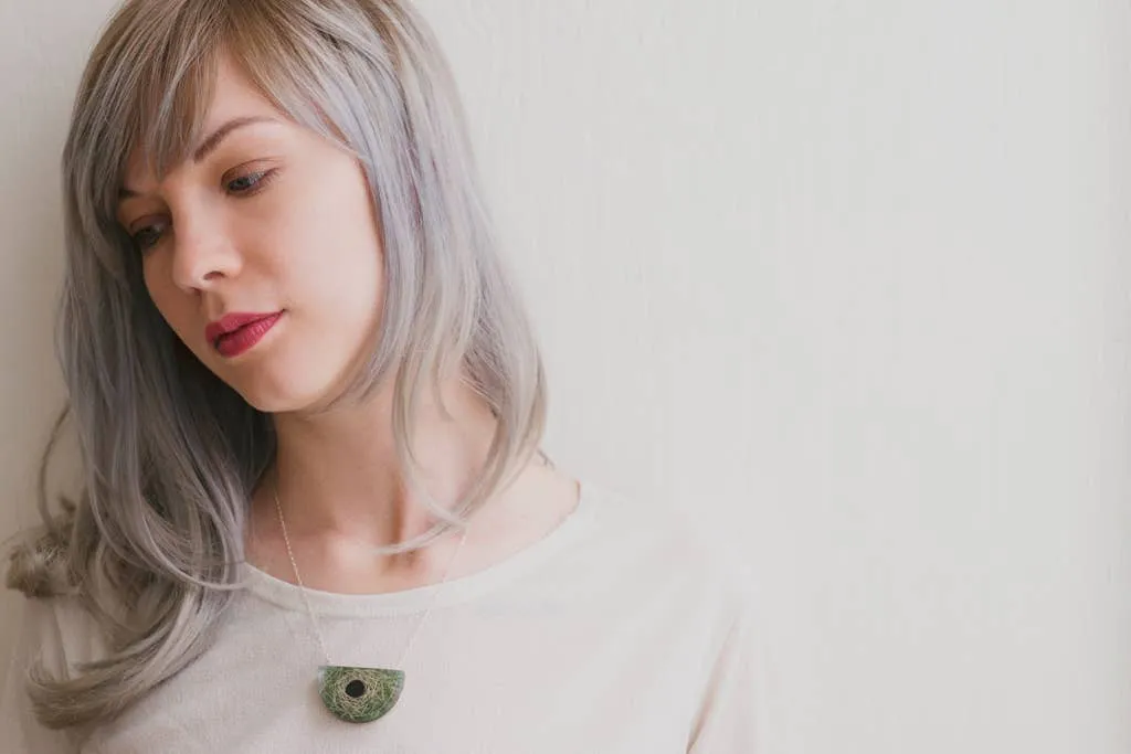 Half Moon Nest Specimen Necklace