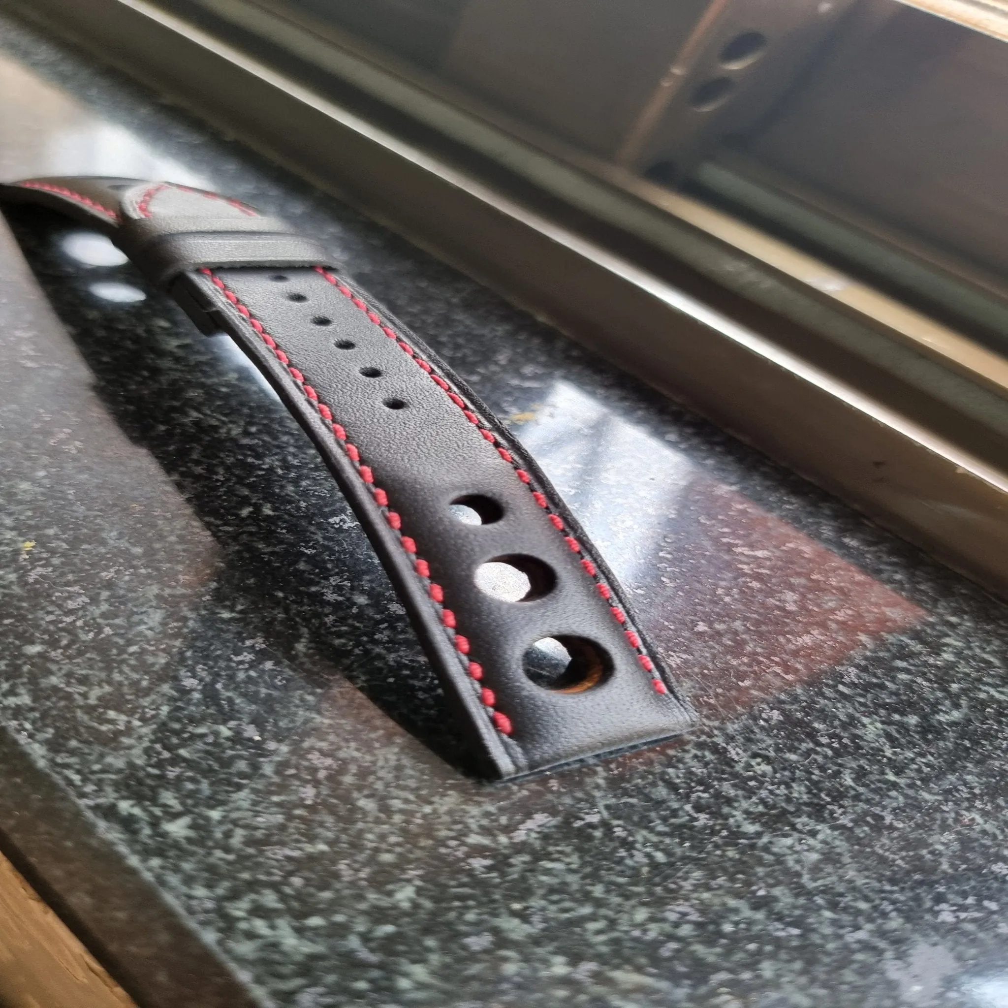 Handmade Tissot leather strap