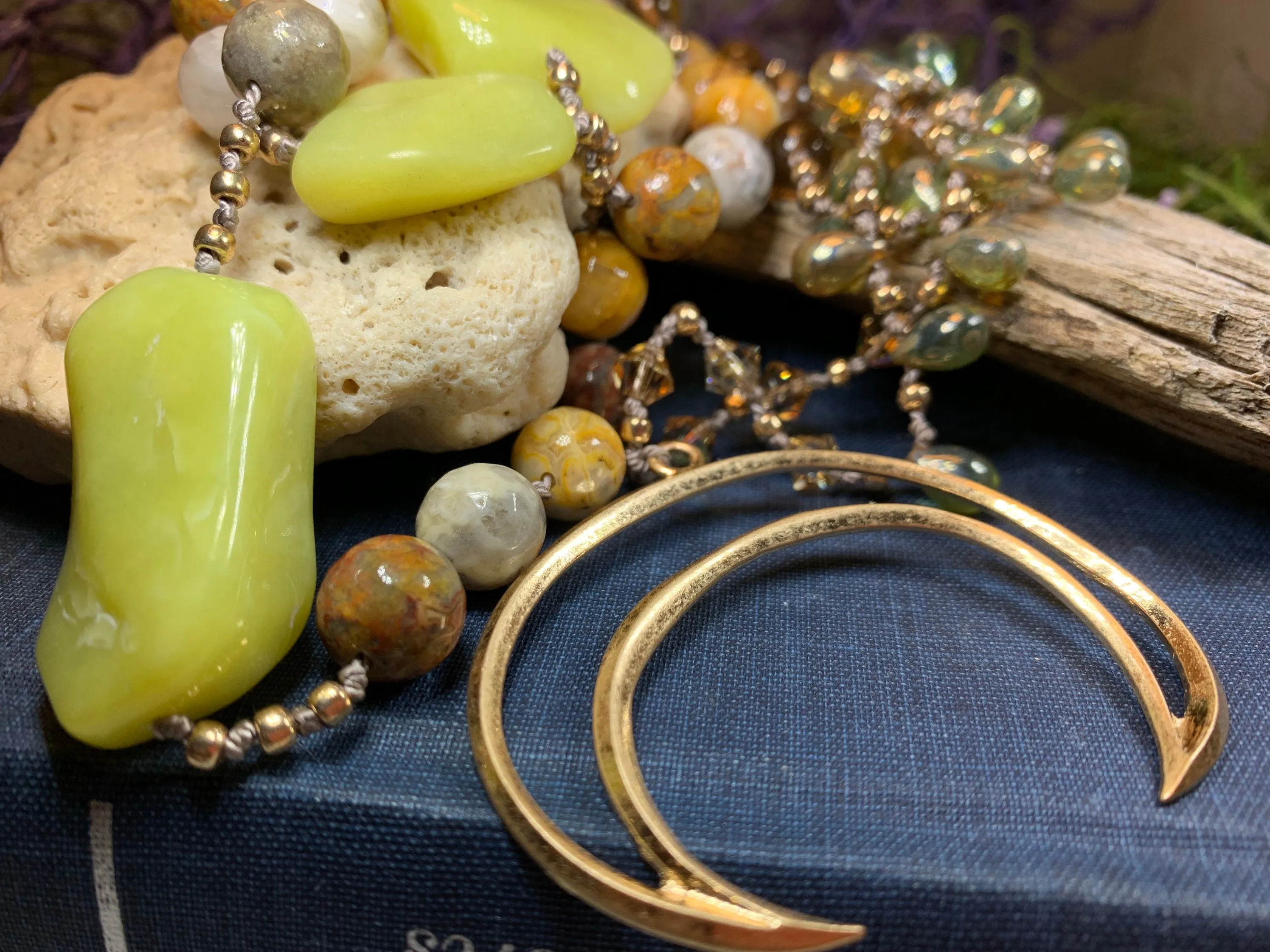Harvest Moondream Long Necklace