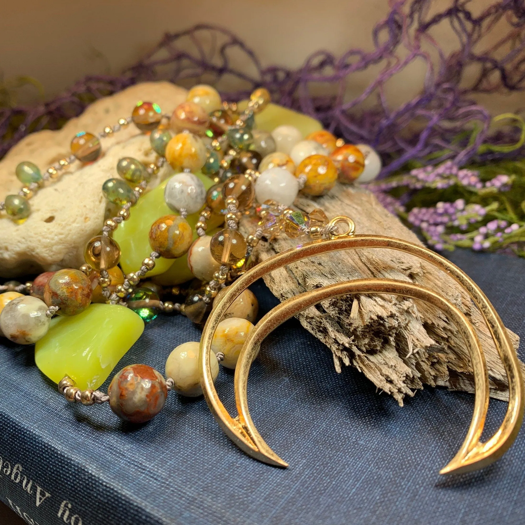 Harvest Moondream Long Necklace