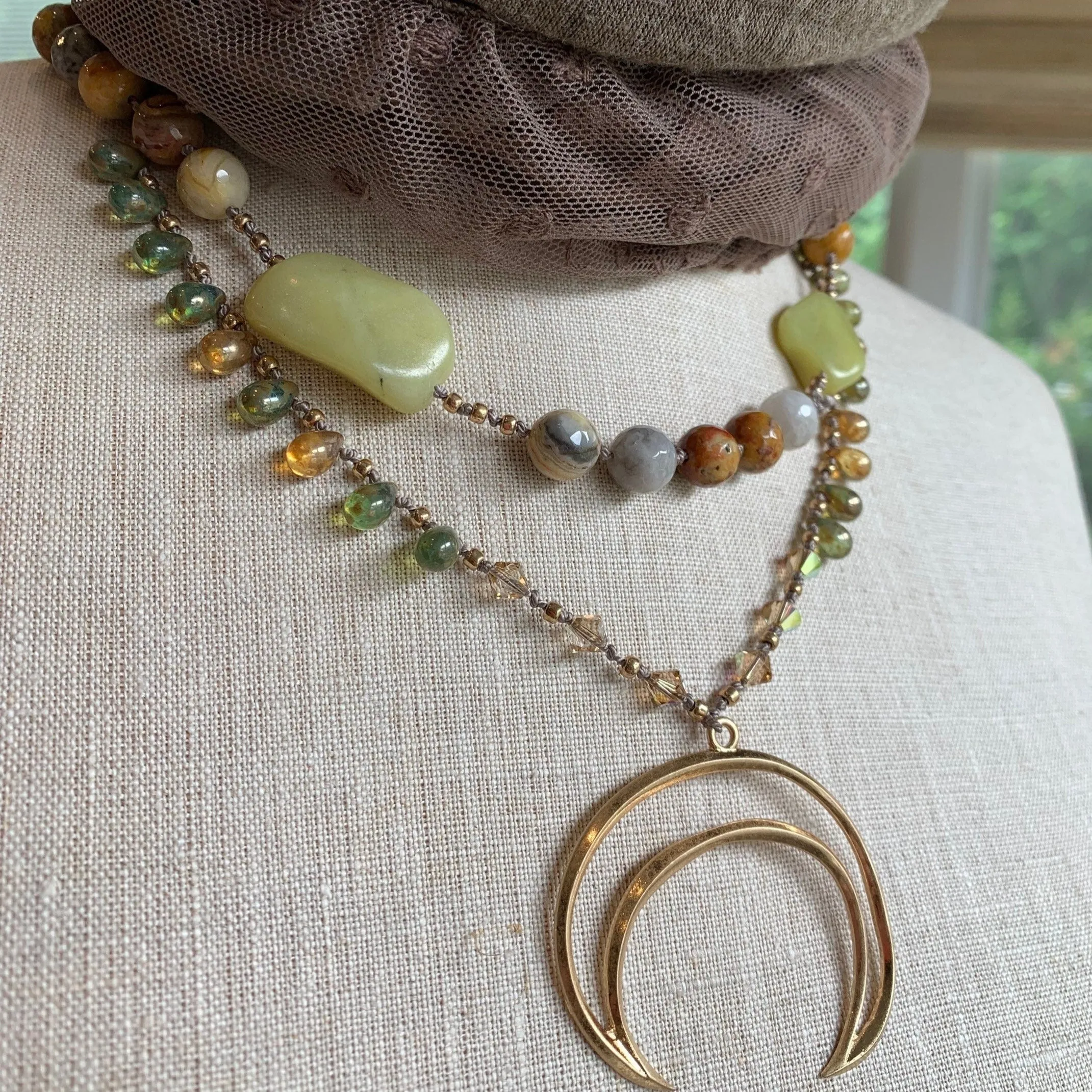 Harvest Moondream Long Necklace