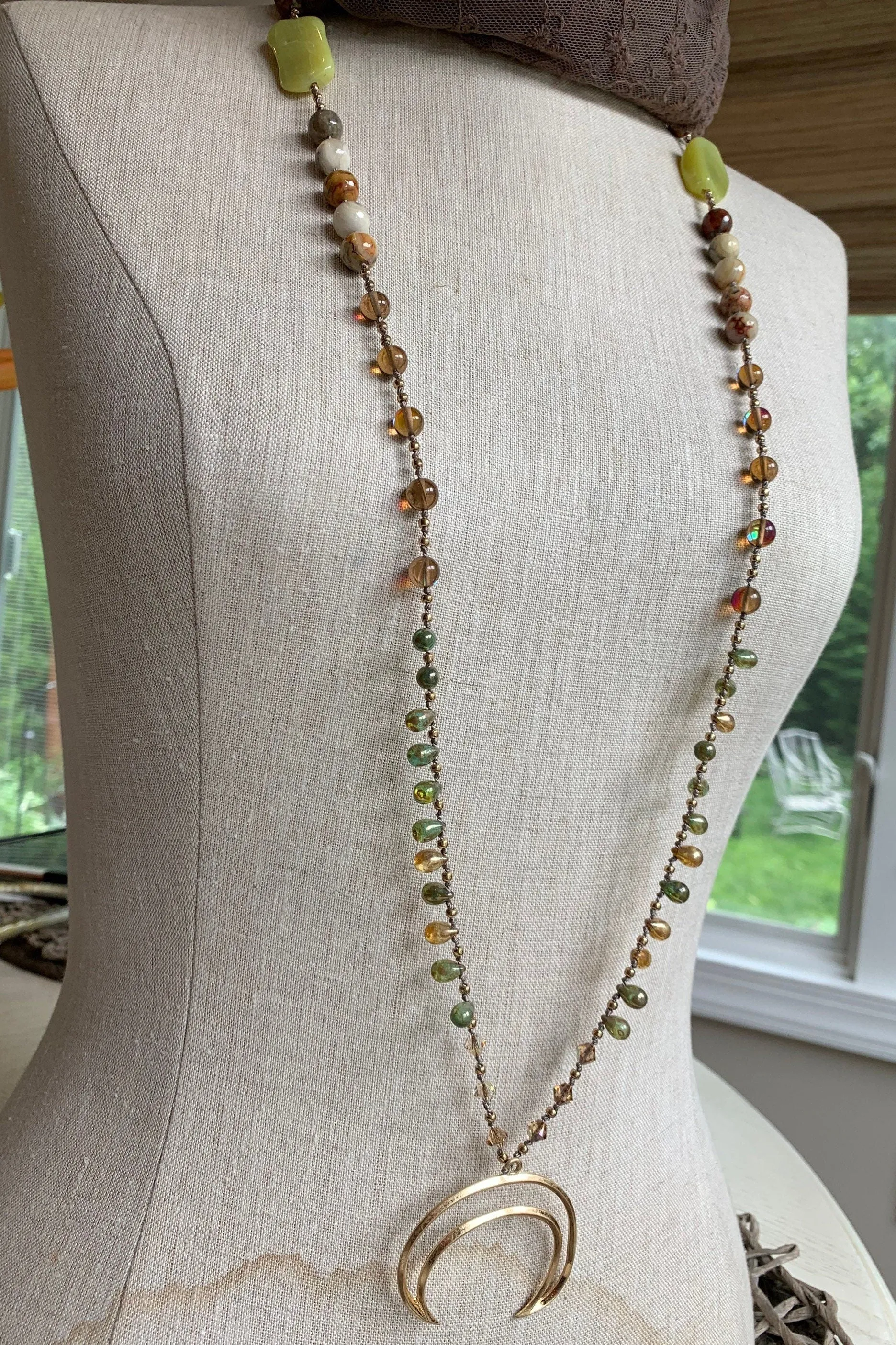 Harvest Moondream Long Necklace