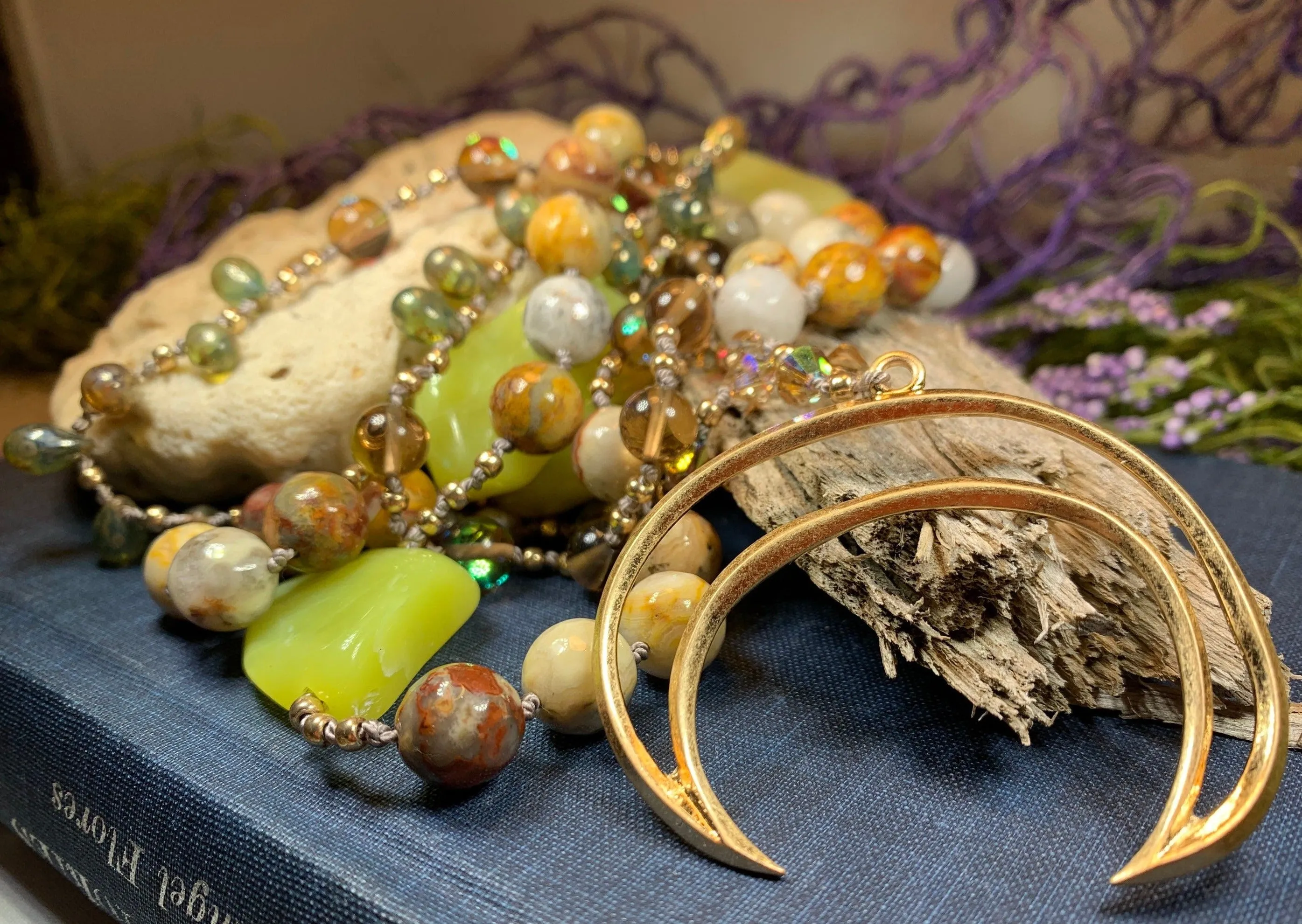 Harvest Moondream Long Necklace
