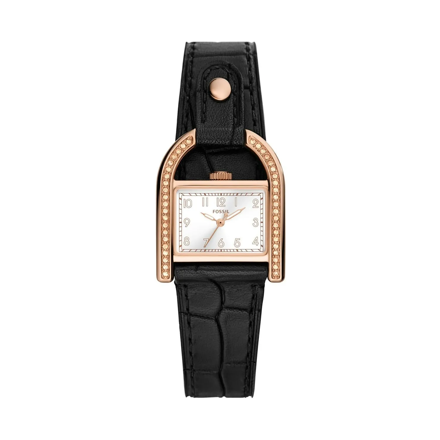 Harwell Three-Hand Black LiteHide™ Watch
