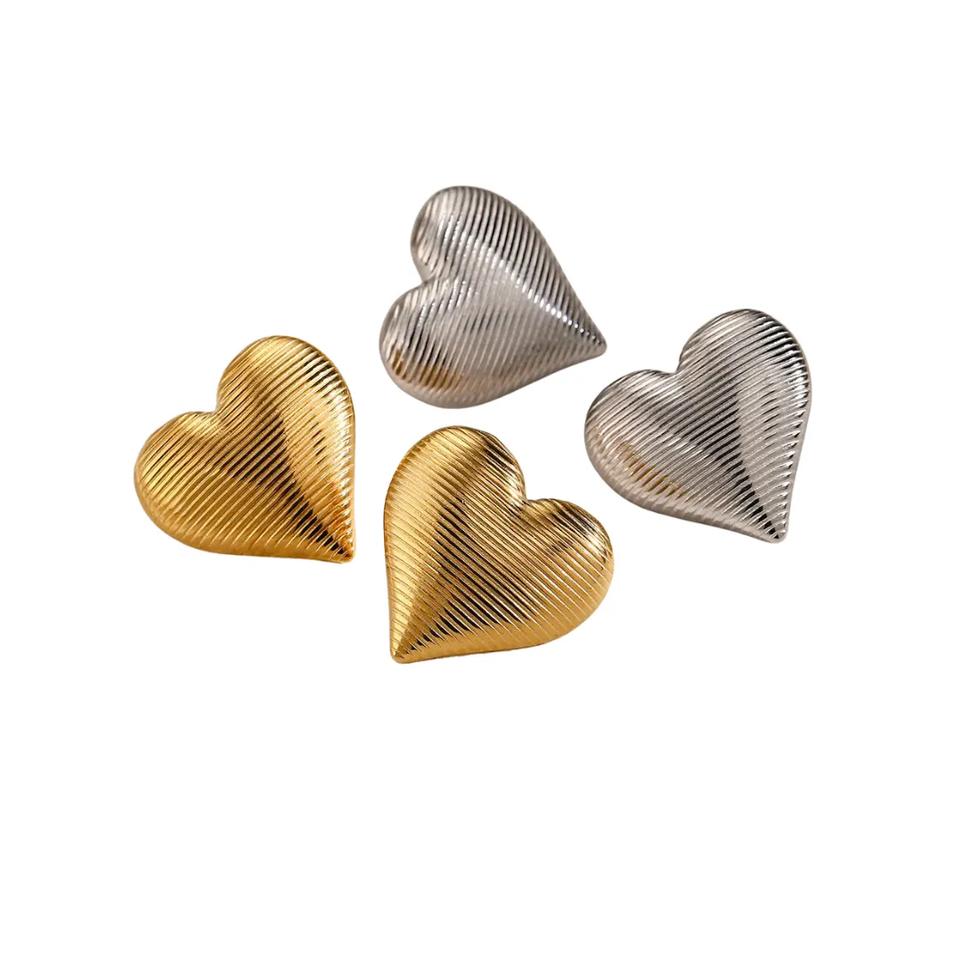 Heart Chunky Earrings